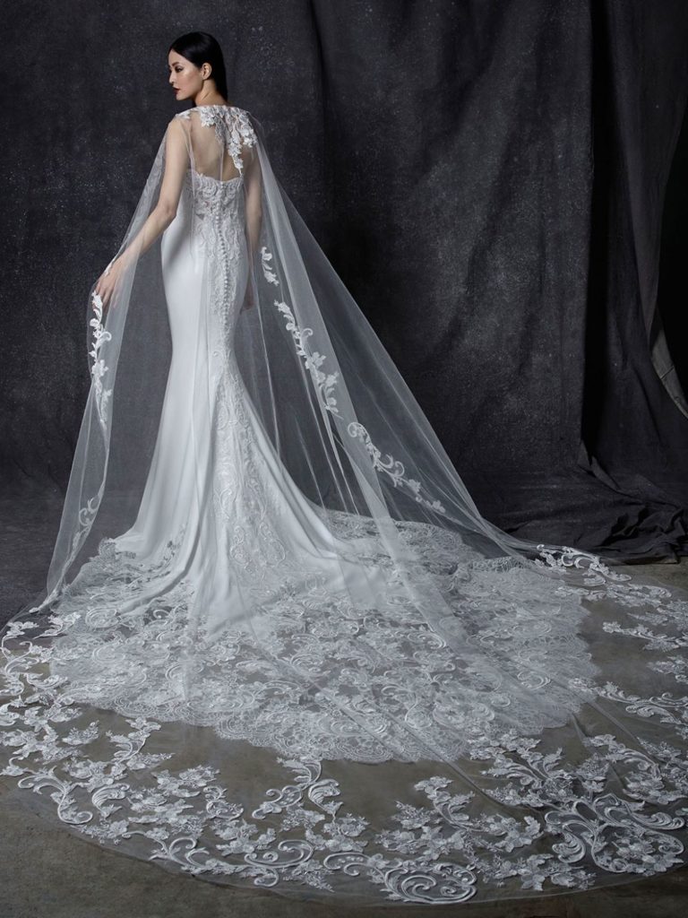 Enzoani Odelia-Cape only - Vows Bridal