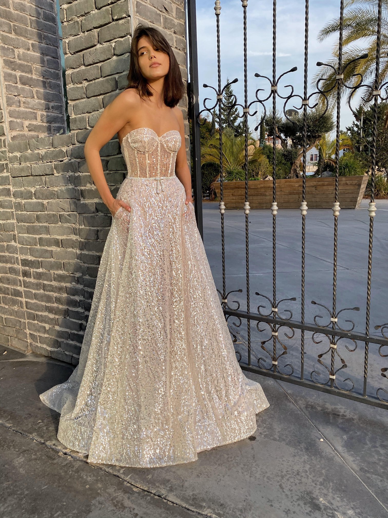 Head-to-toe Sparkle: Six Glam Wedding Gowns that Shine! - Vows Bridal